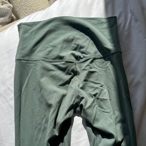 lululemon athletica High-Rise Leggings in Olive Green